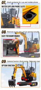 Mini Excavator Hydraulic Excavators,Mini Excavator, Excavator，Earth Digger
