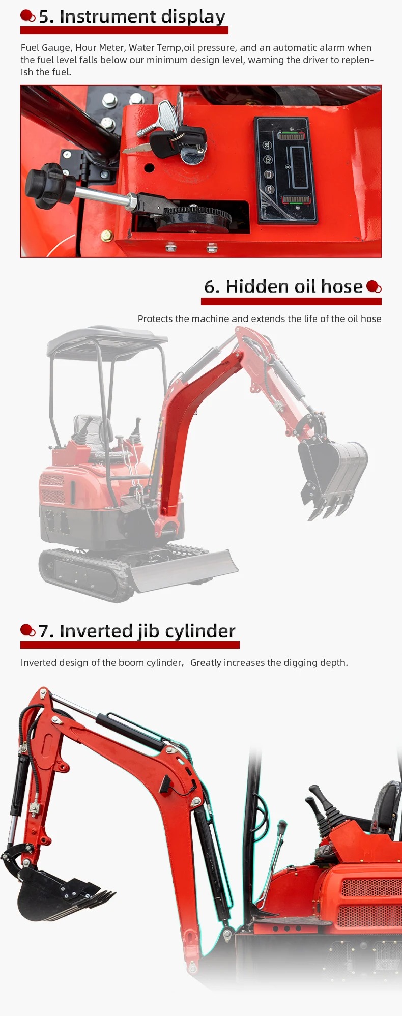 Cheap Mini ExcavatorCheap Mini Excavator Excavator With Euro V Engine